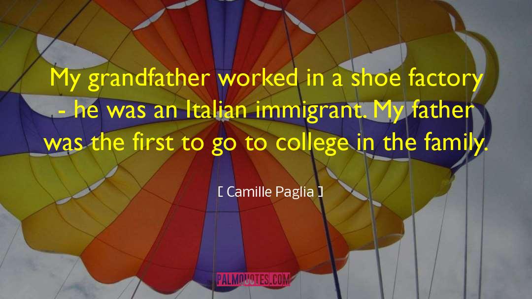 Eirian Shoe quotes by Camille Paglia