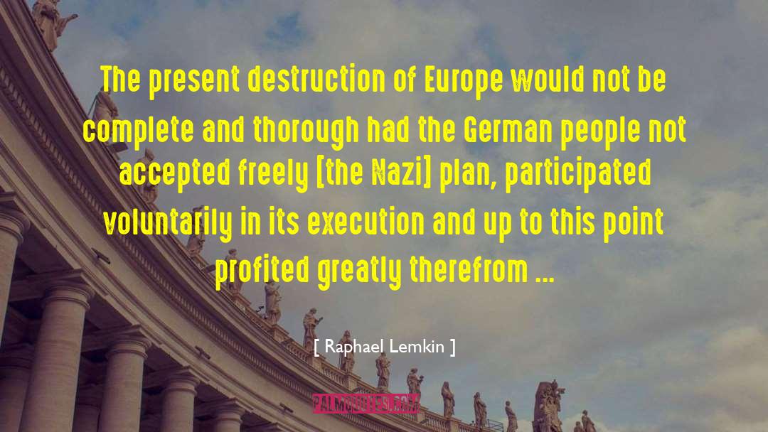 Eisenhowers Plan quotes by Raphael Lemkin