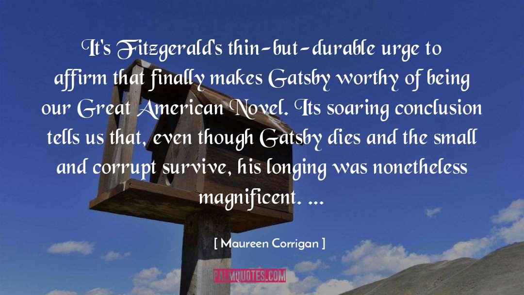 El Gran Gatsby quotes by Maureen Corrigan