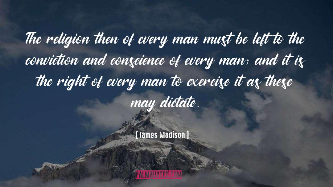 El James quotes by James Madison