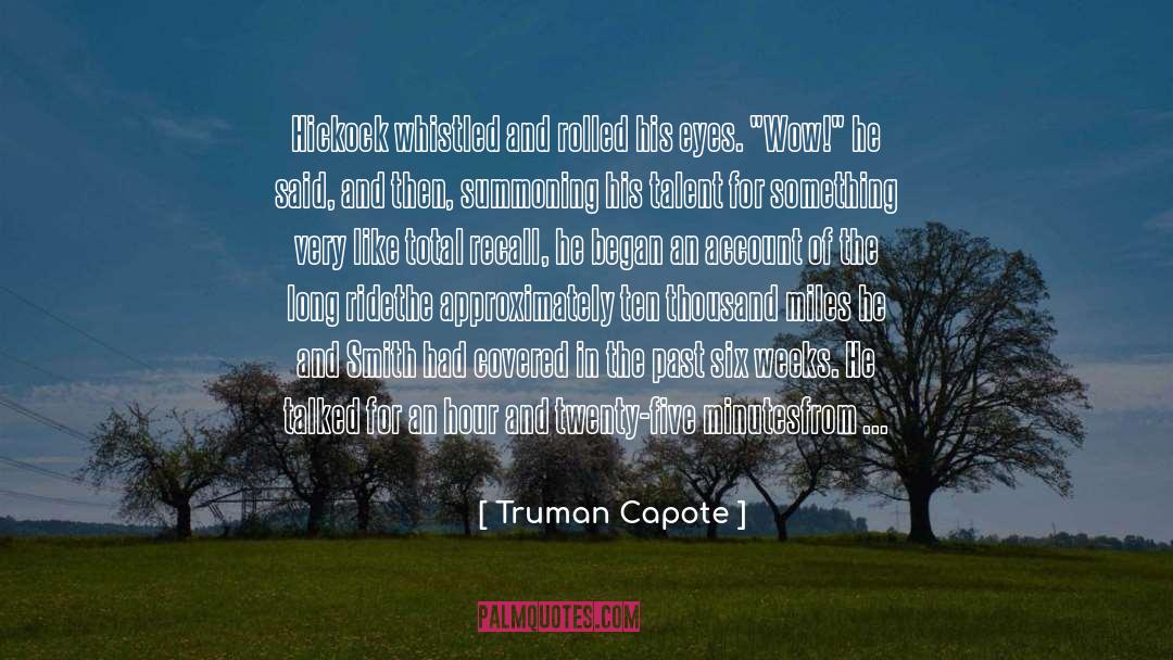 El Paso Texas quotes by Truman Capote