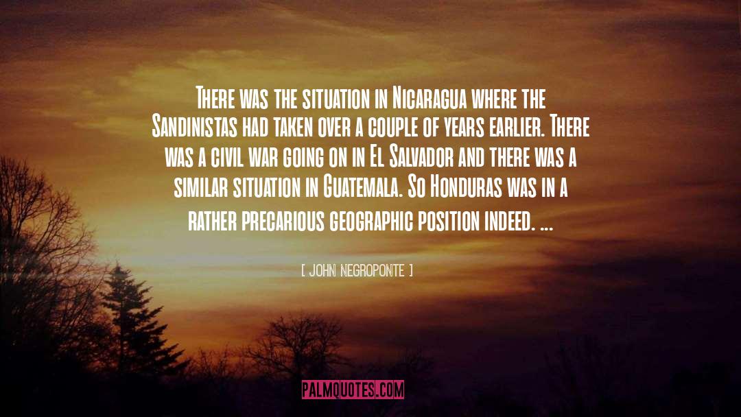 El Salvador quotes by John Negroponte