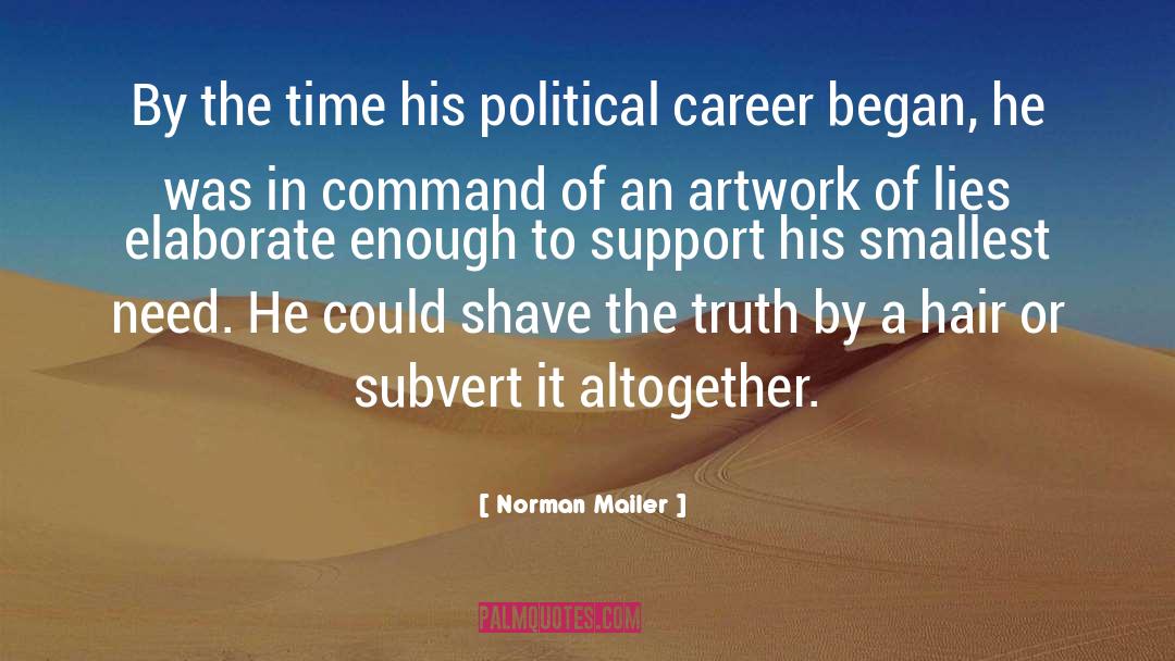 Elaborate quotes by Norman Mailer