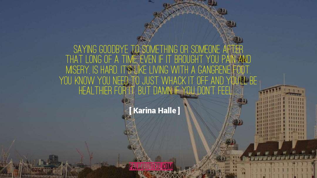Elasped Time quotes by Karina Halle