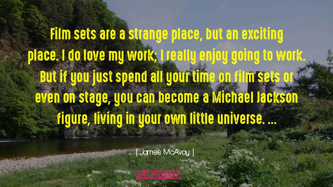 Elasped Time quotes by James McAvoy