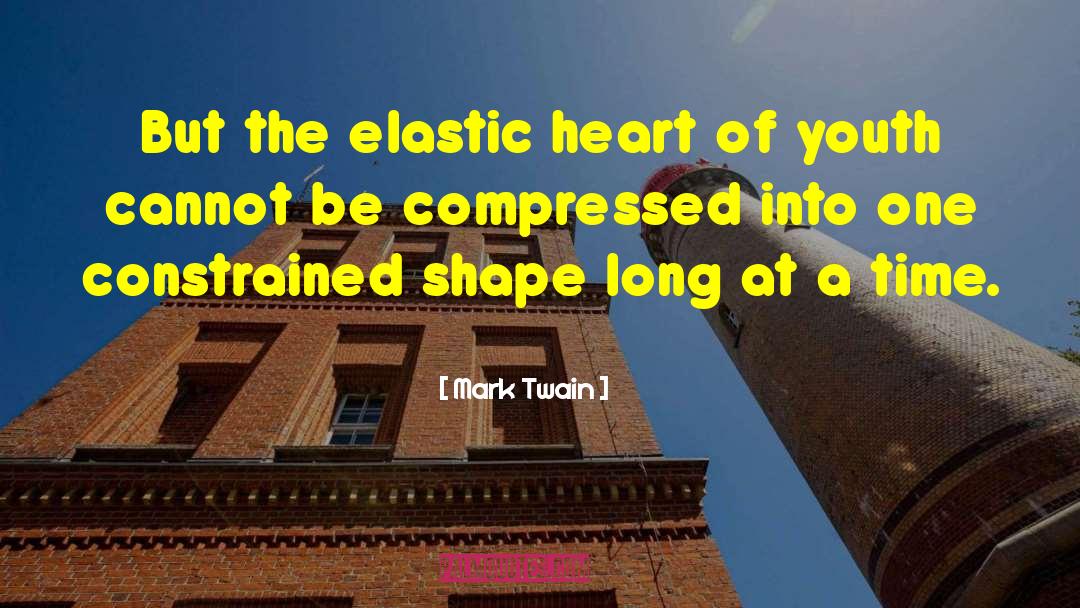 Elastic Heart quotes by Mark Twain