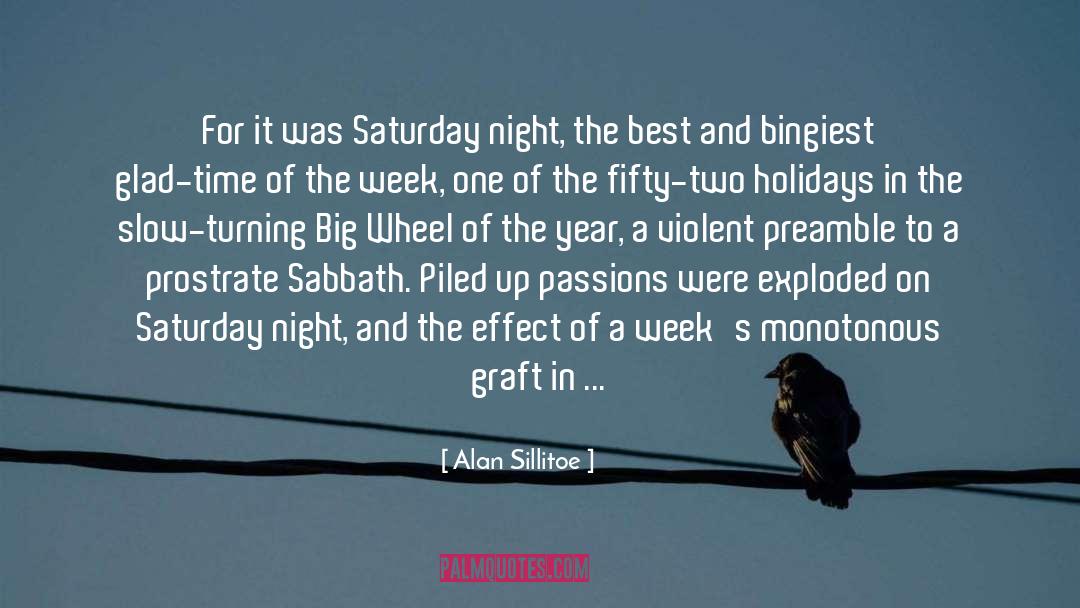 Elastic quotes by Alan Sillitoe