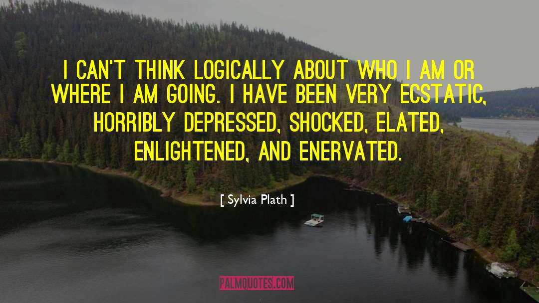 Elated quotes by Sylvia Plath