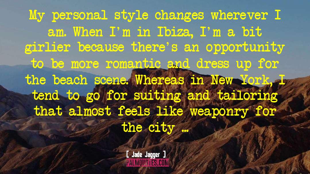 Elaw New York quotes by Jade Jagger