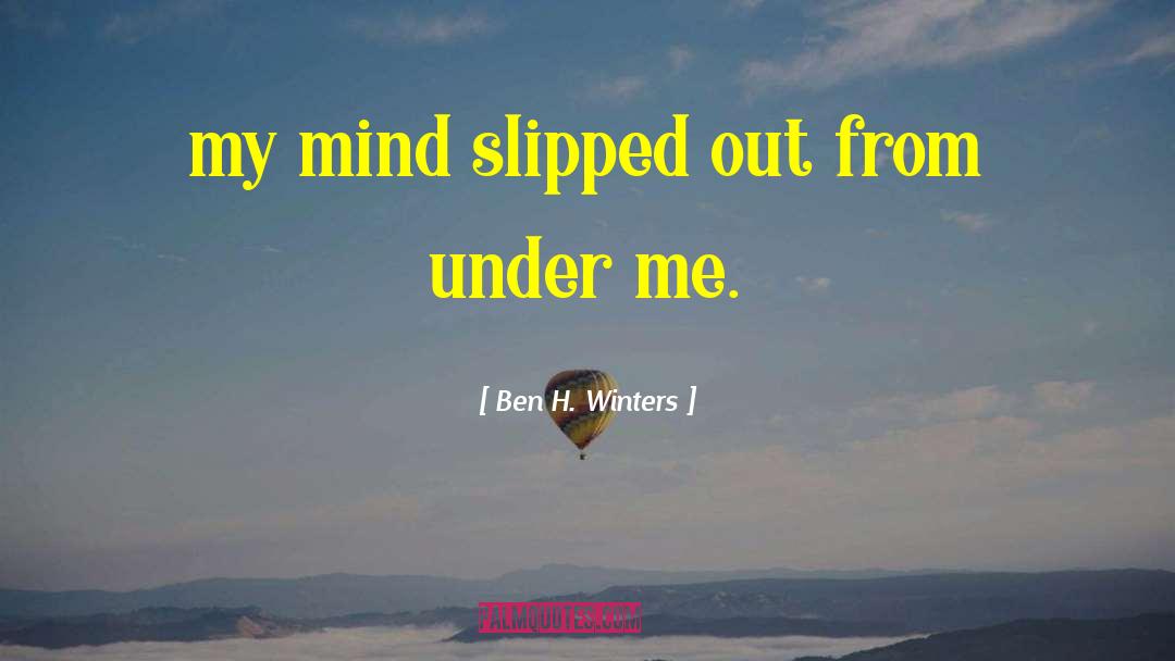 Elazar Ben Yair quotes by Ben H. Winters