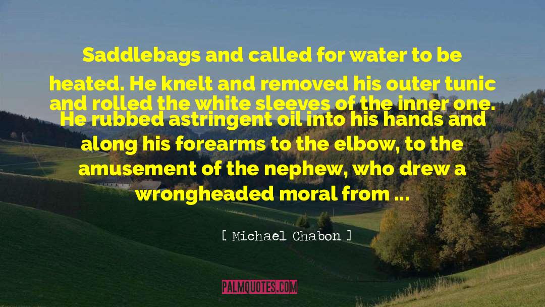Elbow quotes by Michael Chabon