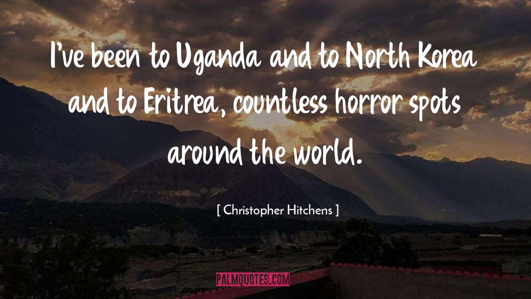 Eldeen Korea quotes by Christopher Hitchens