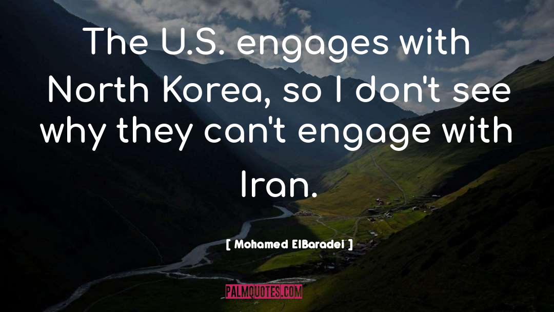 Eldeen Korea quotes by Mohamed ElBaradei