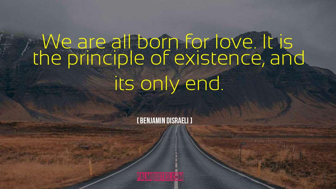 Elderly Love quotes by Benjamin Disraeli