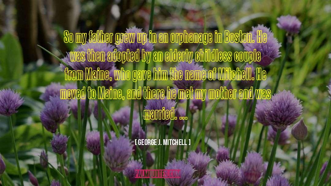 Elderly quotes by George J. Mitchell