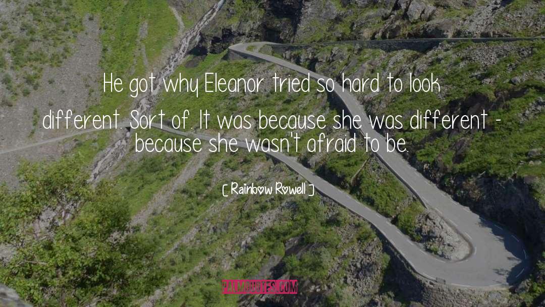 Eleanor quotes by Rainbow Rowell