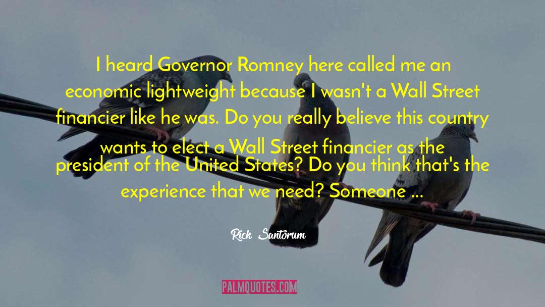 Elect quotes by Rick Santorum