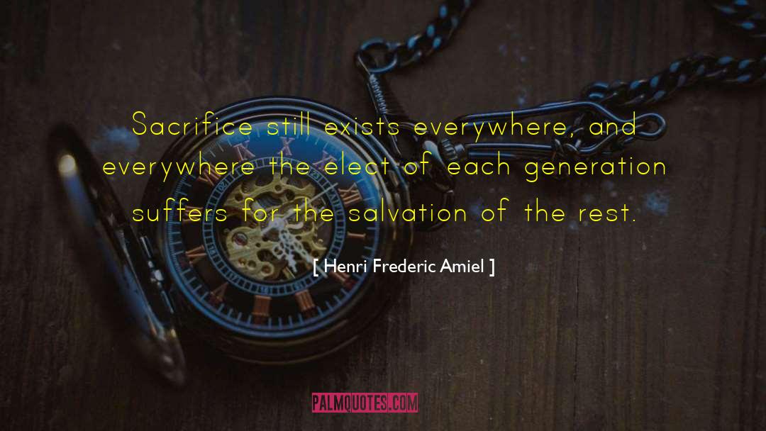 Elect quotes by Henri Frederic Amiel