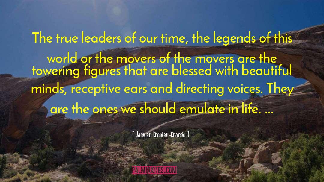 Elected Leaders quotes by Janvier Chouteu-Chando
