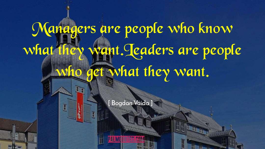 Elected Leaders quotes by Bogdan Vaida