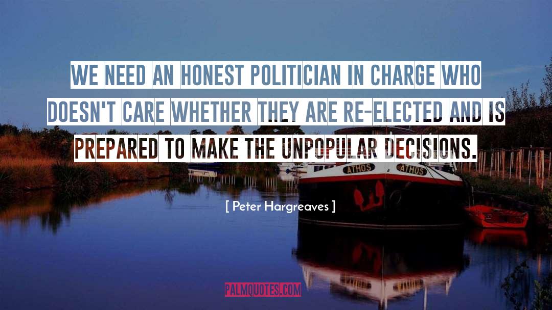 Elected quotes by Peter Hargreaves