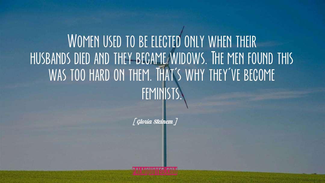 Elected quotes by Gloria Steinem