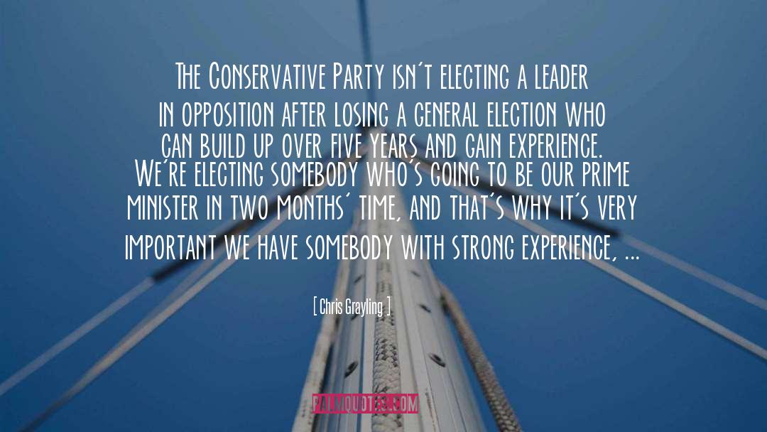 Electing quotes by Chris Grayling