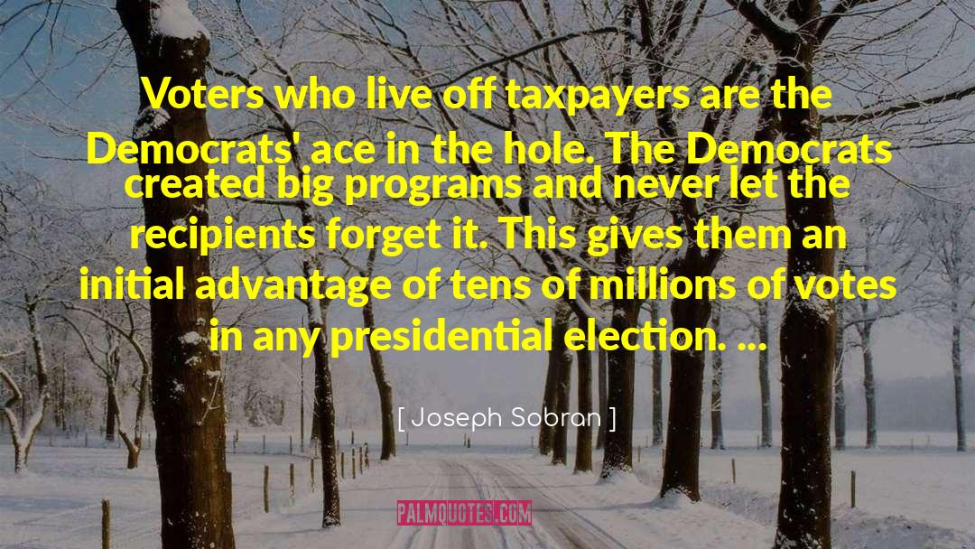 Election 2020 quotes by Joseph Sobran