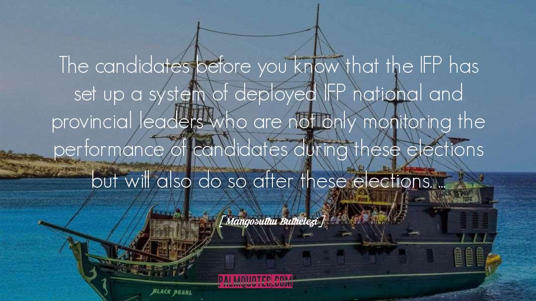 Election 2020 quotes by Mangosuthu Buthelezi