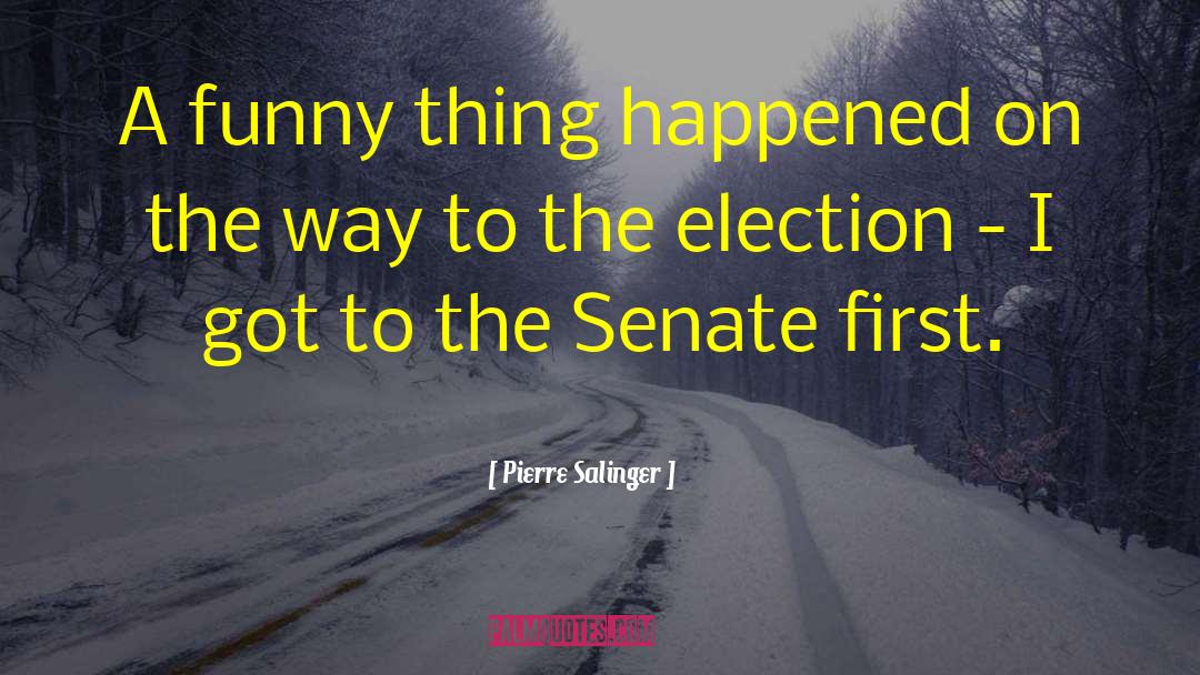 Election Promises quotes by Pierre Salinger