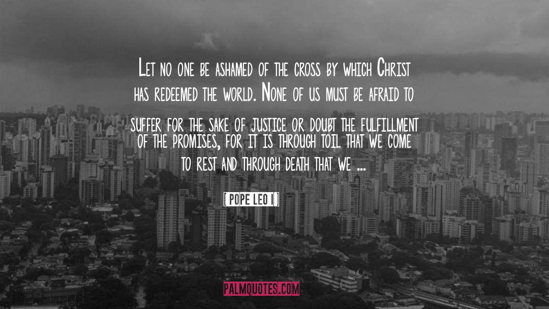 Election Promises quotes by Pope Leo I