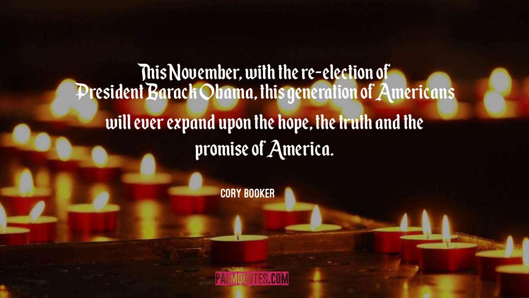 Election quotes by Cory Booker