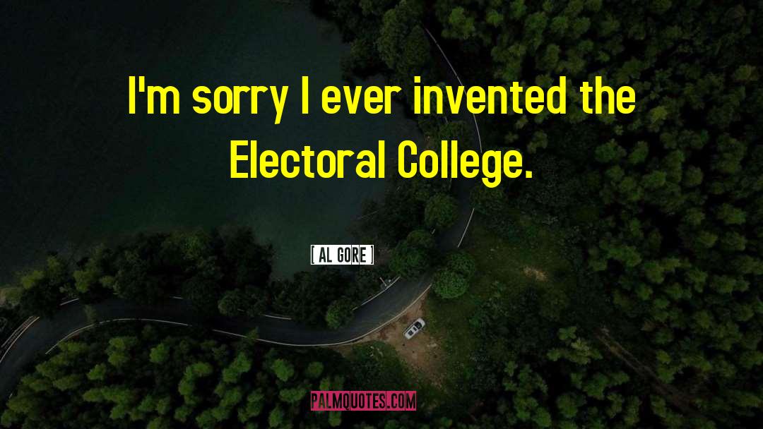 Electoral College quotes by Al Gore