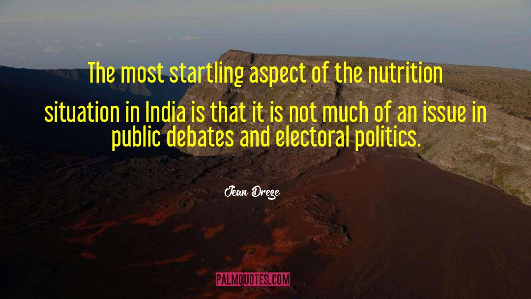 Electoral quotes by Jean Dreze