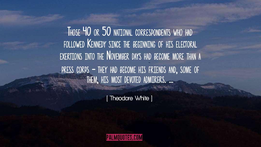 Electoral quotes by Theodore White