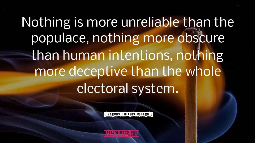 Electoral System quotes by Marcus Tullius Cicero