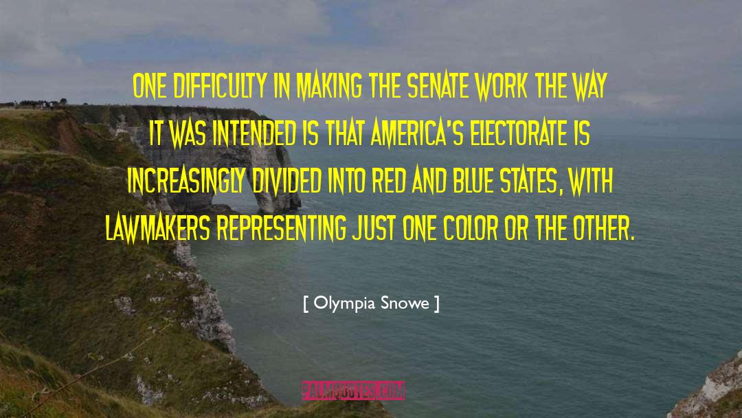 Electorate quotes by Olympia Snowe