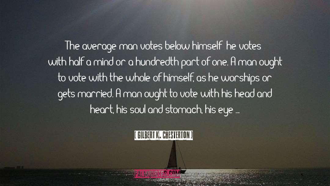 Electorate quotes by Gilbert K. Chesterton