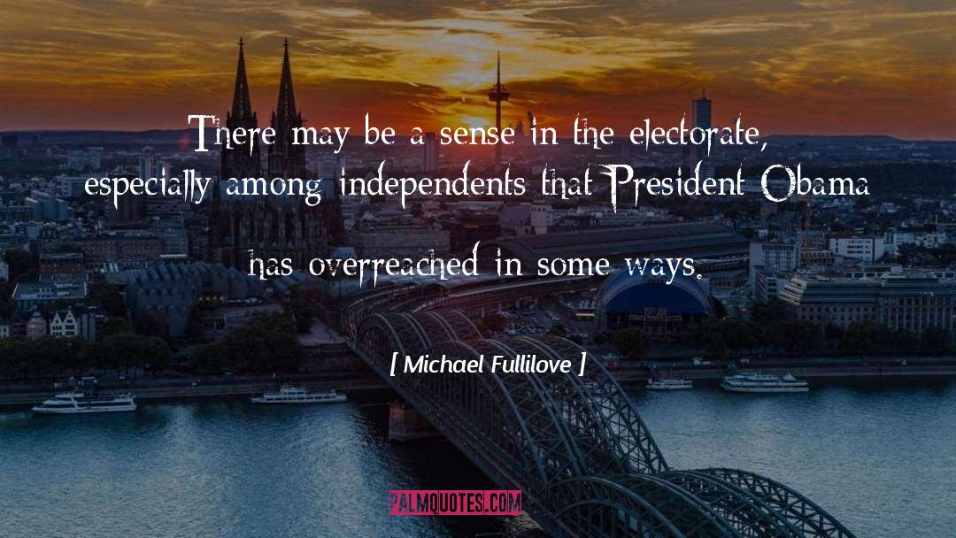 Electorate quotes by Michael Fullilove