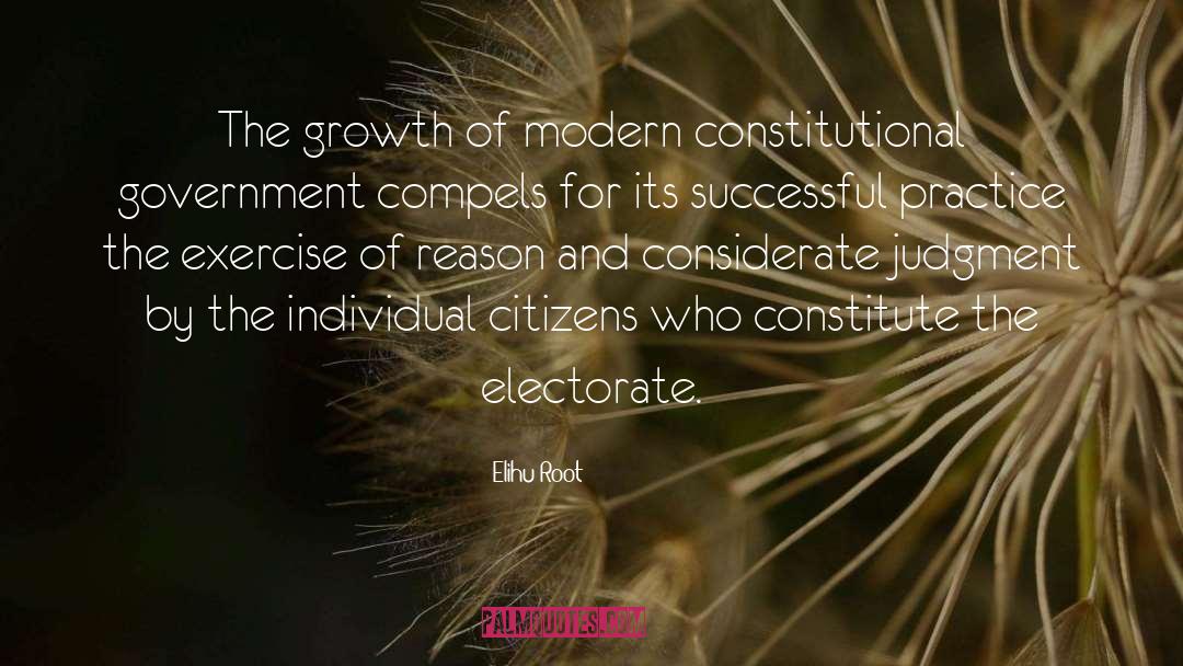 Electorate quotes by Elihu Root