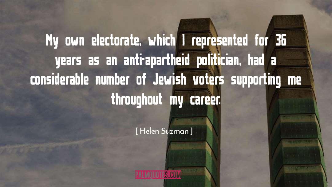 Electorate quotes by Helen Suzman