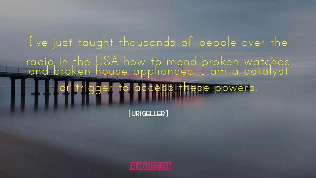 Electores Usa quotes by Uri Geller