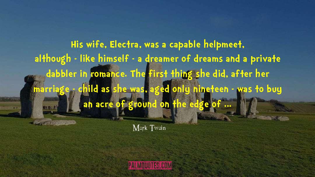 Electra quotes by Mark Twain