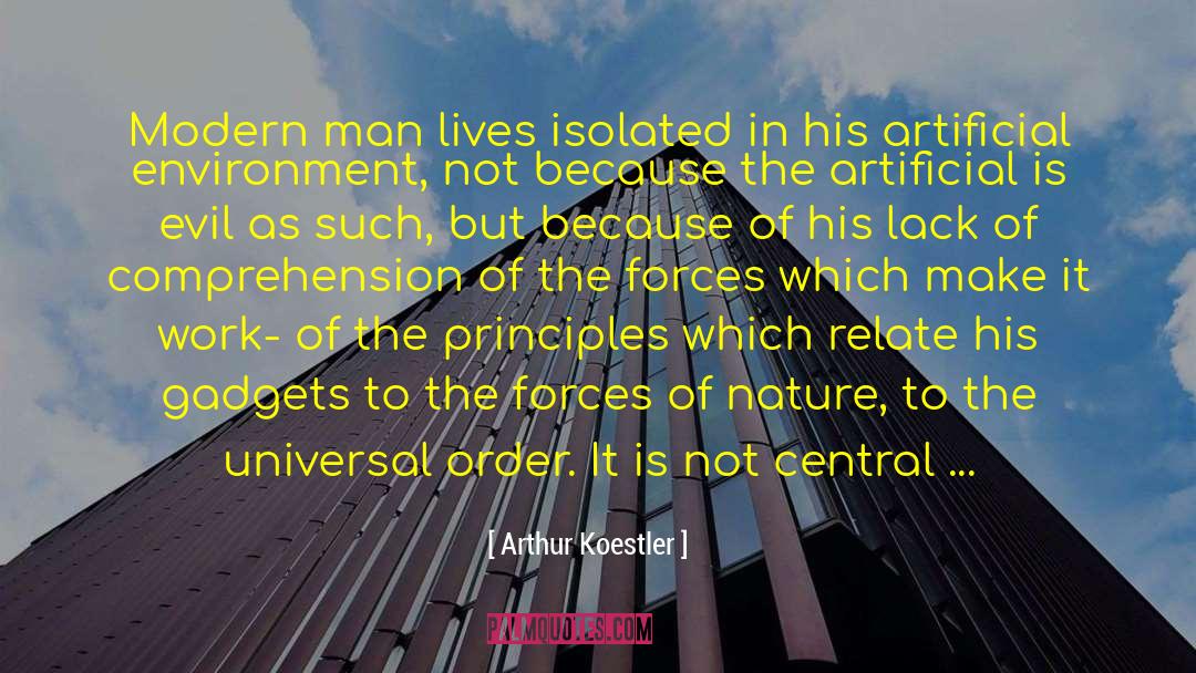 Electric Central Heating quotes by Arthur Koestler