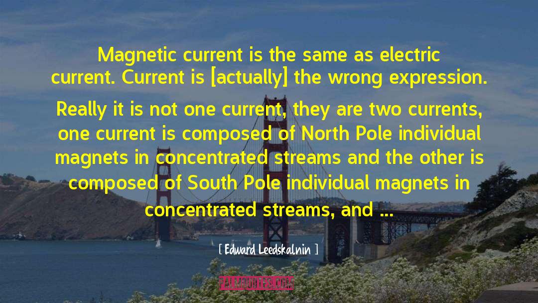 Electric Current quotes by Edward Leedskalnin