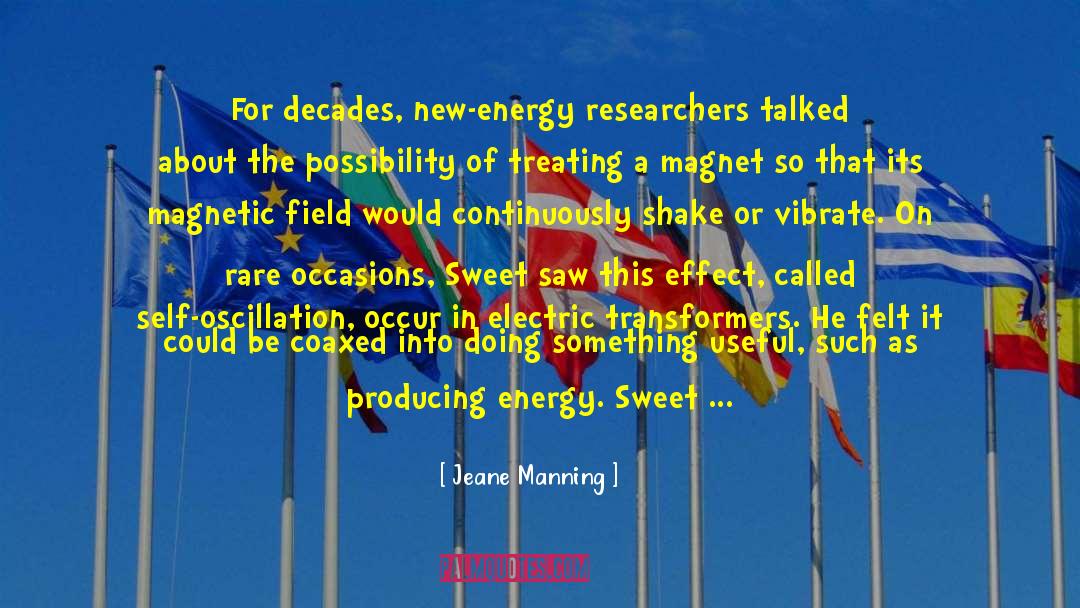 Electric Current quotes by Jeane Manning