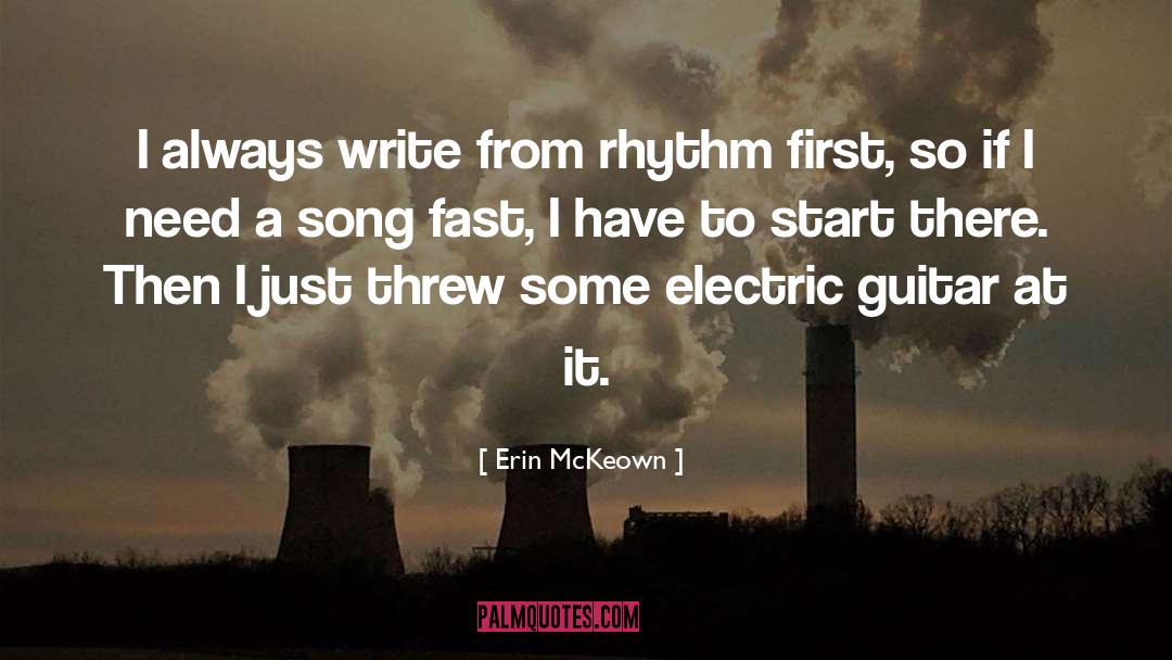 Electric Guitar quotes by Erin McKeown