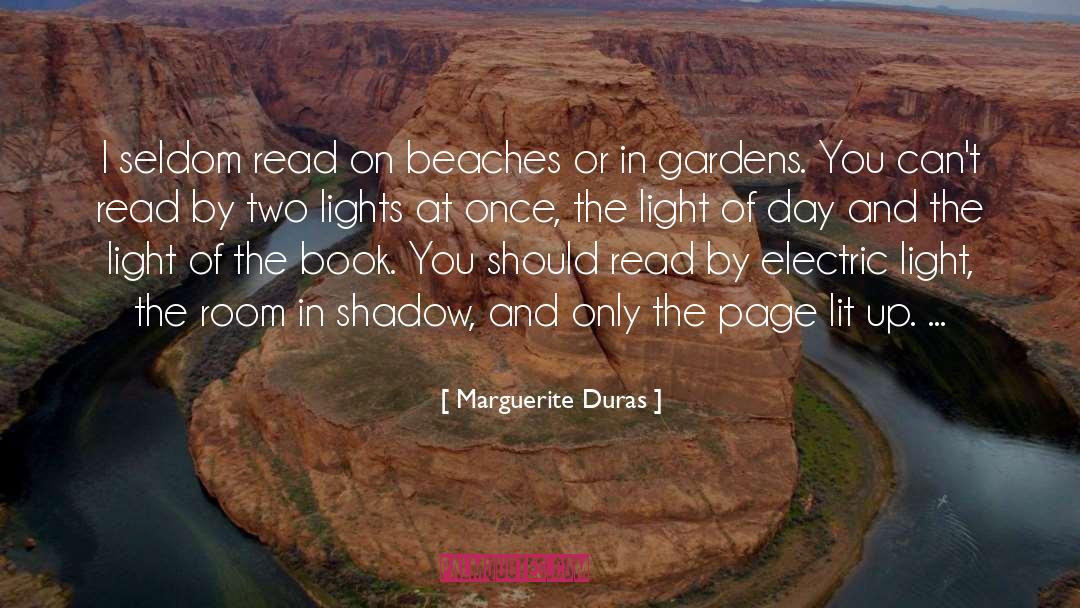 Electric Light quotes by Marguerite Duras