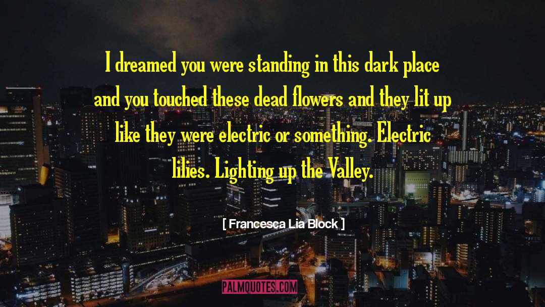 Electric Lit 3 18 16 quotes by Francesca Lia Block