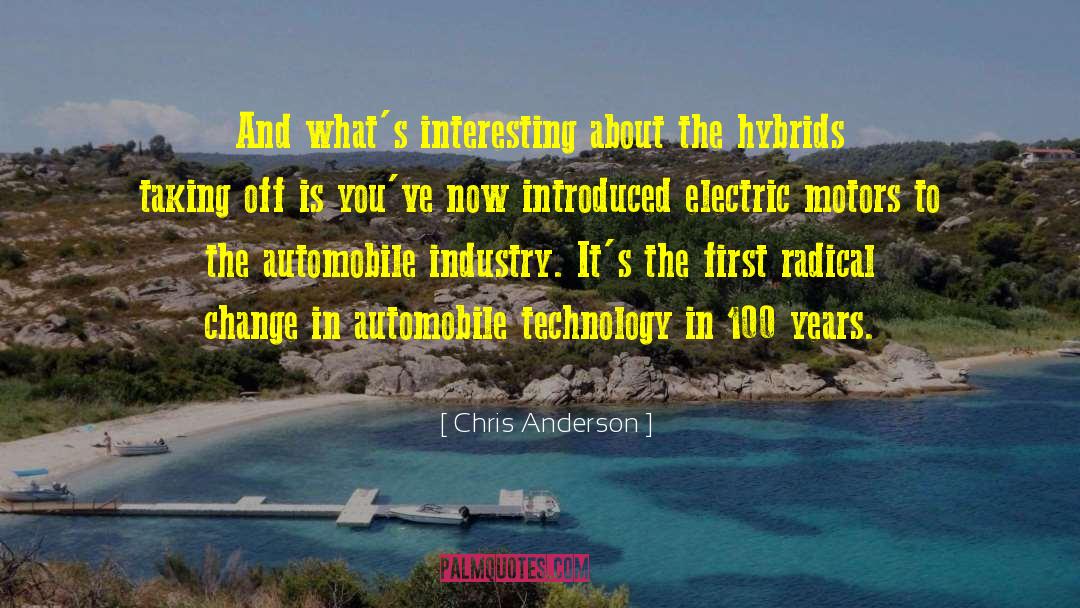 Electric Motors quotes by Chris Anderson
